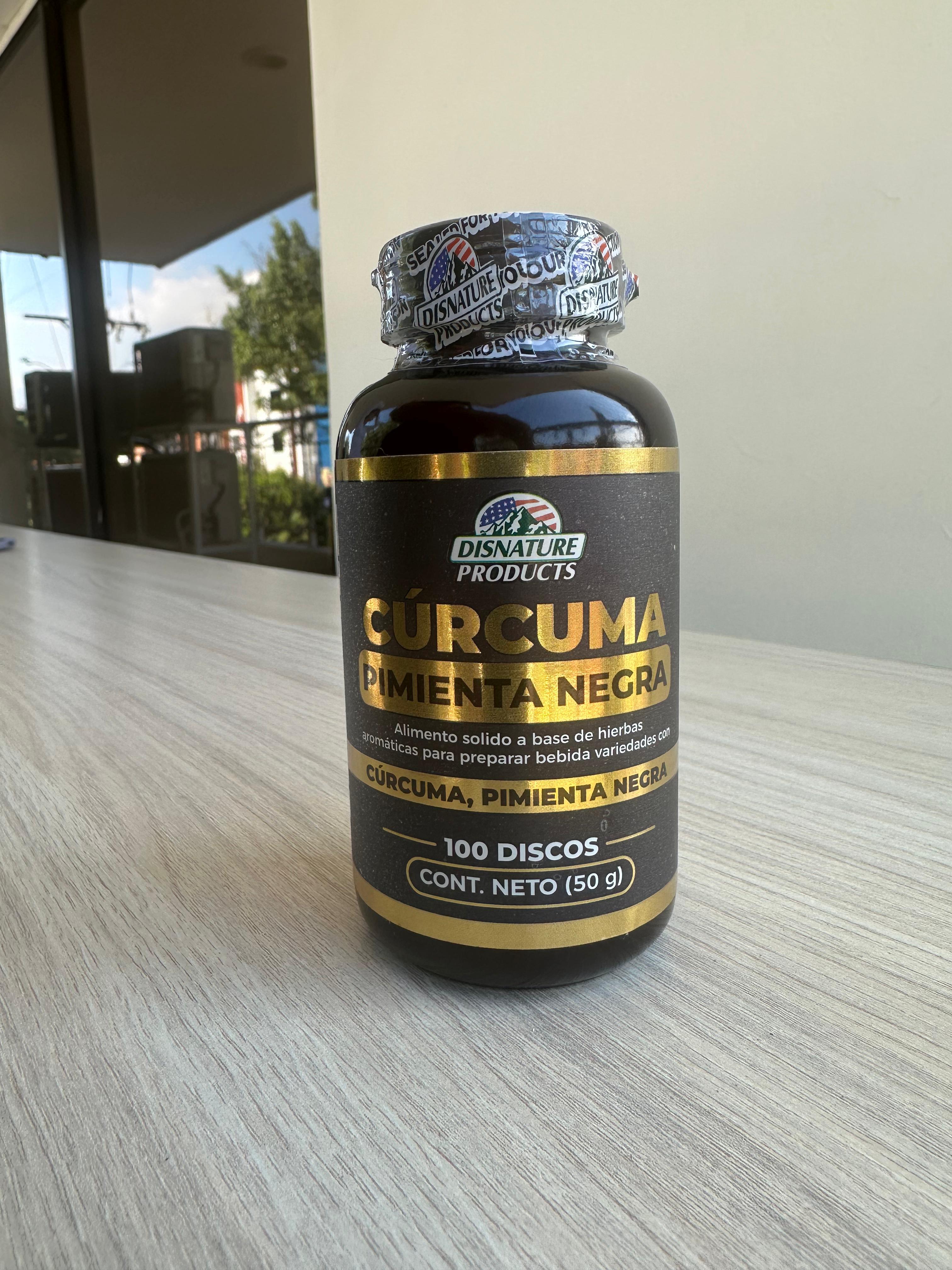 Cúrcuma + pimienta negra